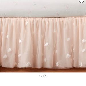 Monique Lhuillier Pottery Barn Kids Crib Skirt